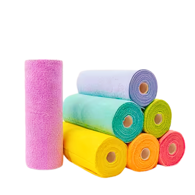 Microfiber towel Roll 30 Pieces