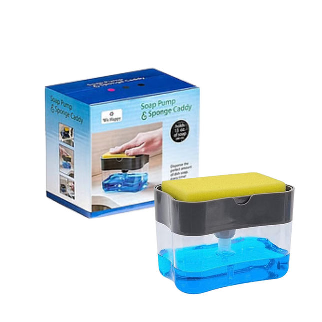 Soap Pump Dispenser and Sponge Holder