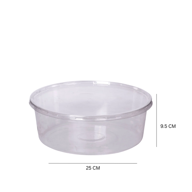 Clear Round Container 5010