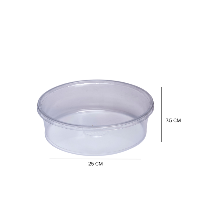 Clear Round Container 5009