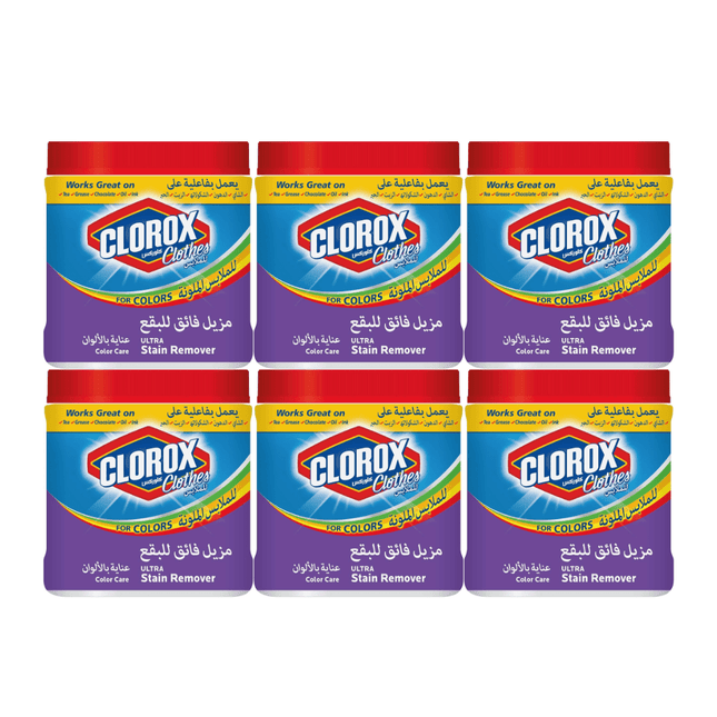 Clorox Stain Remover Powder 500 Gr , 6 Pcs