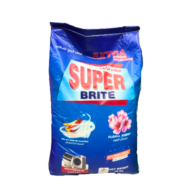 Super Bright Detergent Powder 25 KG
