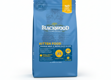Blackwood Chicken Meal & brown rice Recipe all life stages Kitten Food / 1.82 kg x 5 Packets