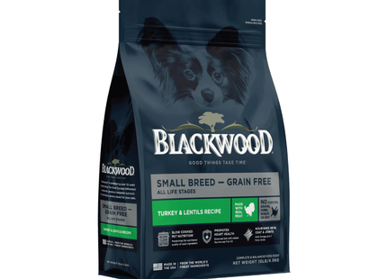 Blackwood Small Breed Grain free Turkey & Lentils Recipe All life stages dog food/ 4.5 kg
