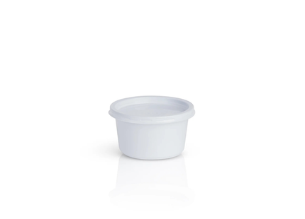 Plastic Container 75cc with Clear Lid