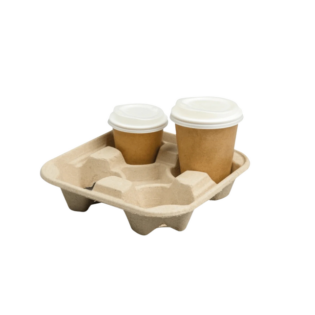 Kraft Cup Holder for can - Fits 4 Cups