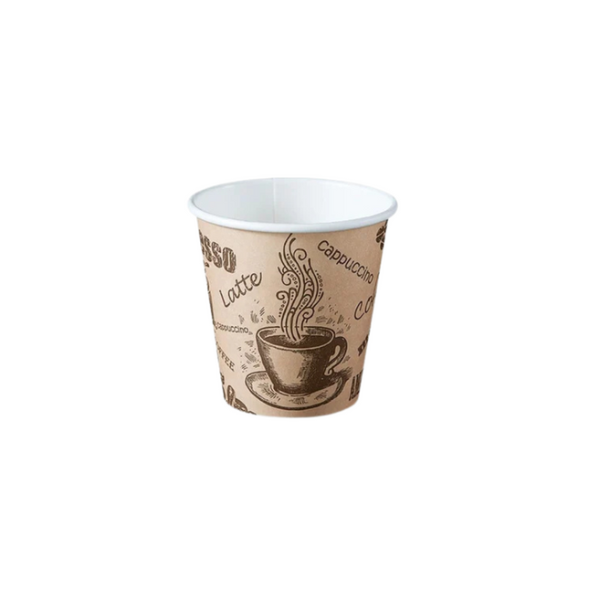 Printed Paper Cup 4 Oz Carton Packet