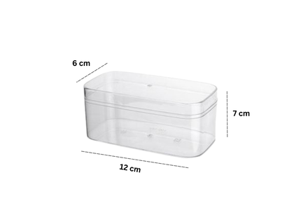 Acrylic Tiramissu Container w/lid - JNH001