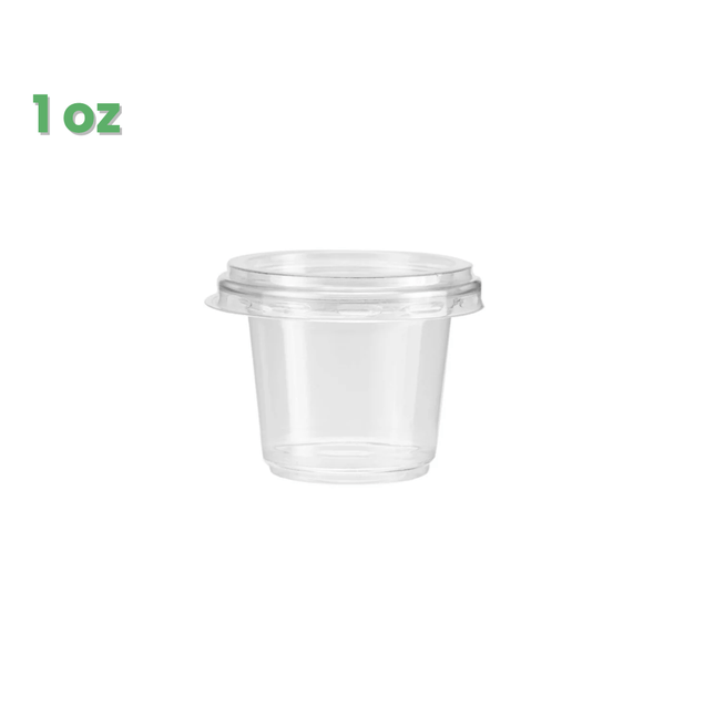 Sauce Cup Clear 1 oz