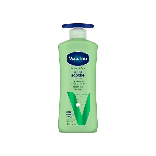 VASELINE Body Lotion Aloe Soothe , 400ml