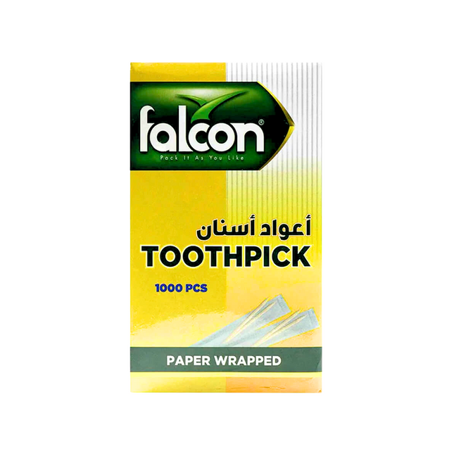 Falcon Toothpick Single Wrapped 1000 Pieces