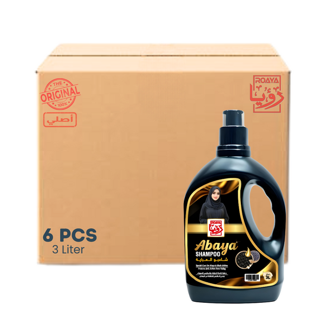 Abaya Shampoo Premium Roaya 3L x 6Pcs