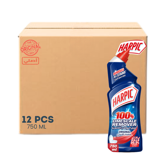 Harpic Toilet Cleaner 750ML-12 Pieces
