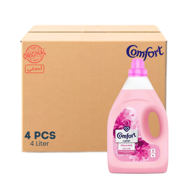 Comfort Fabric Flora Soft  4L - 4 Pieces