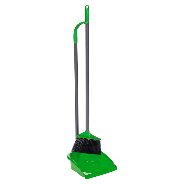 Long Handle Dust Pan With Broom