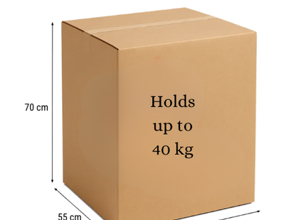 Empty Carton Box 55 x 55 x 70 cm