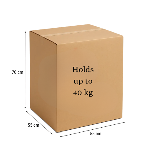 Empty Carton Box 55 x 55 x 70 cm