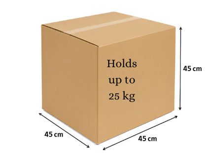 صندوق كرتون فارغ 5 طبقات 45 × 45 × 45 سم