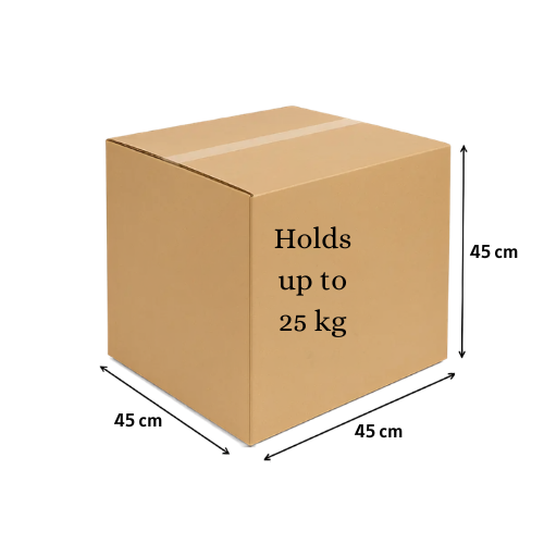 Empty Carton Box 5 Ply 45 x 45 x 45 CM