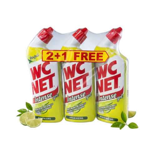 Wc Net Lime Fresh Intense Gel Value Pack 3 x 750 ml