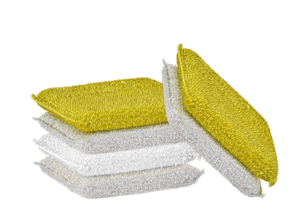 Sponge Scourer 6 Pcs