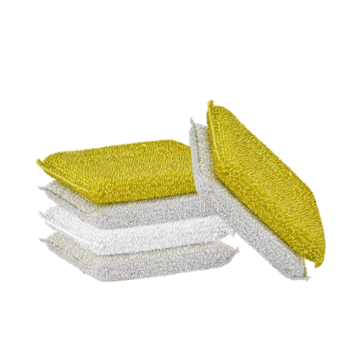 Sponge Scourer 6 Pcs
