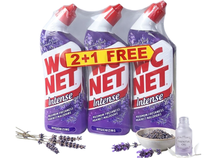 Wc Net Lavender Fresh Intense Gel Value Pack 3 x 750 ml